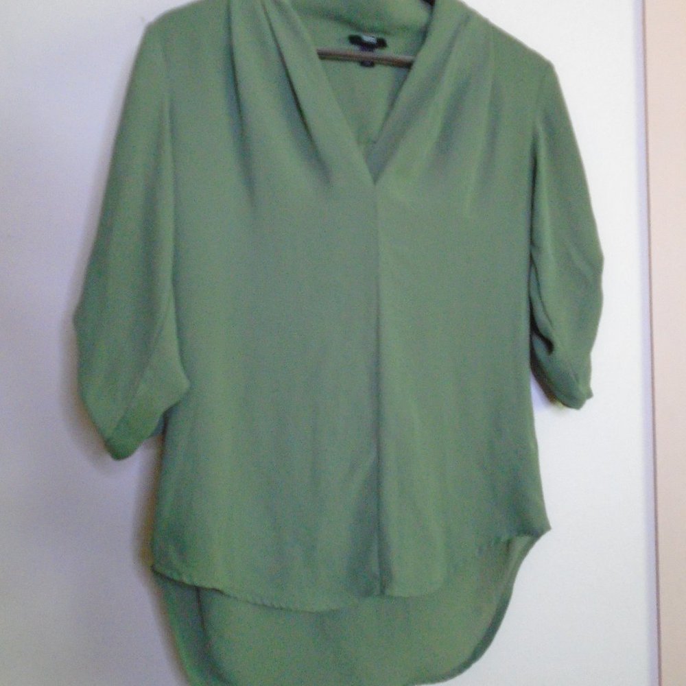 Olive Green Blouse
